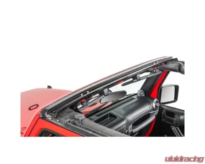 Quadratec Header Windshield Channel for Jeep Wrangler 2007-2018 - 11122 0100